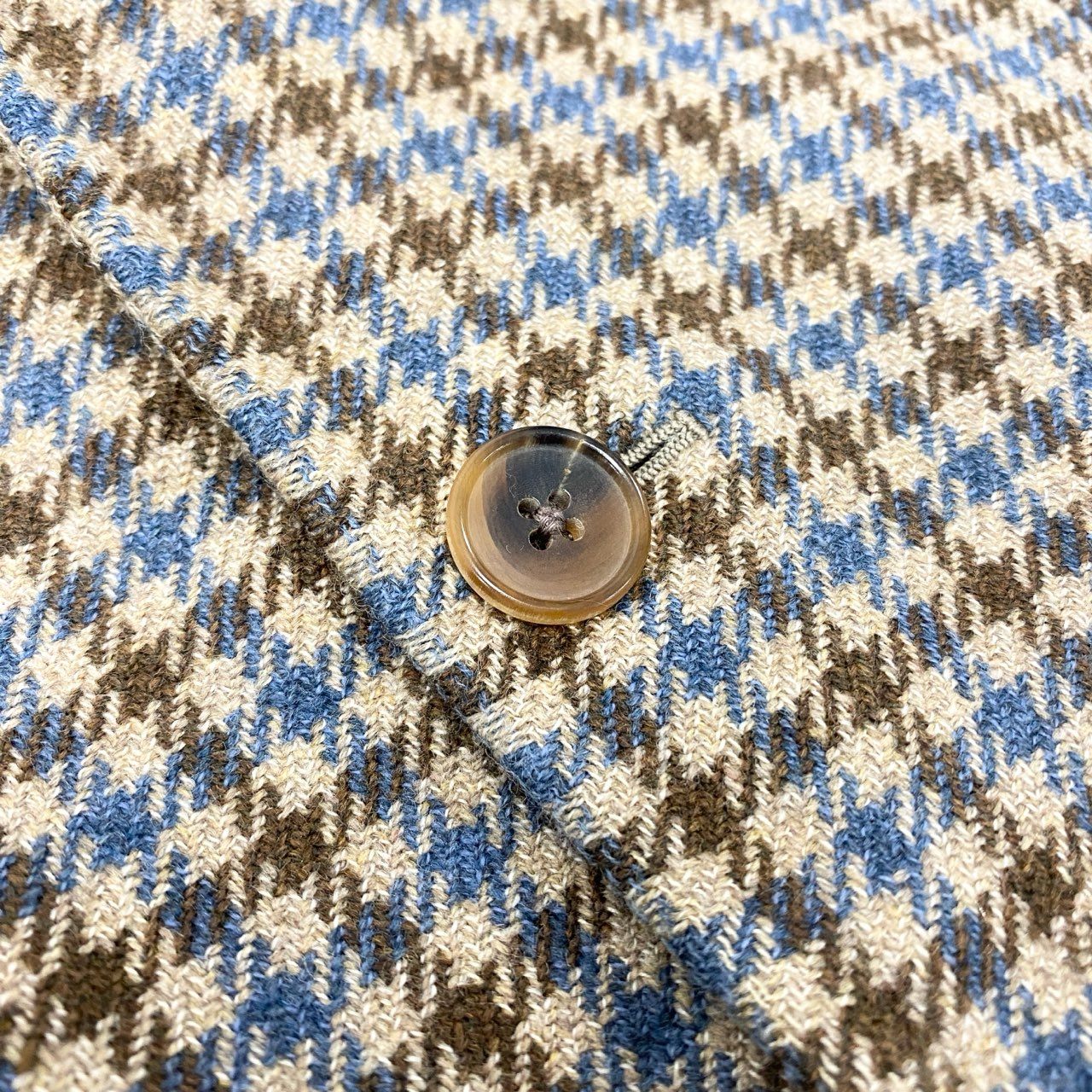 67L1 Belvest ベルベスト BEAMS F ビームスエフ イタリア製 テーラードジャケット シングル 3B ウールカシミヤ混 メンズ 紳士服  44 マルチカラーu02t