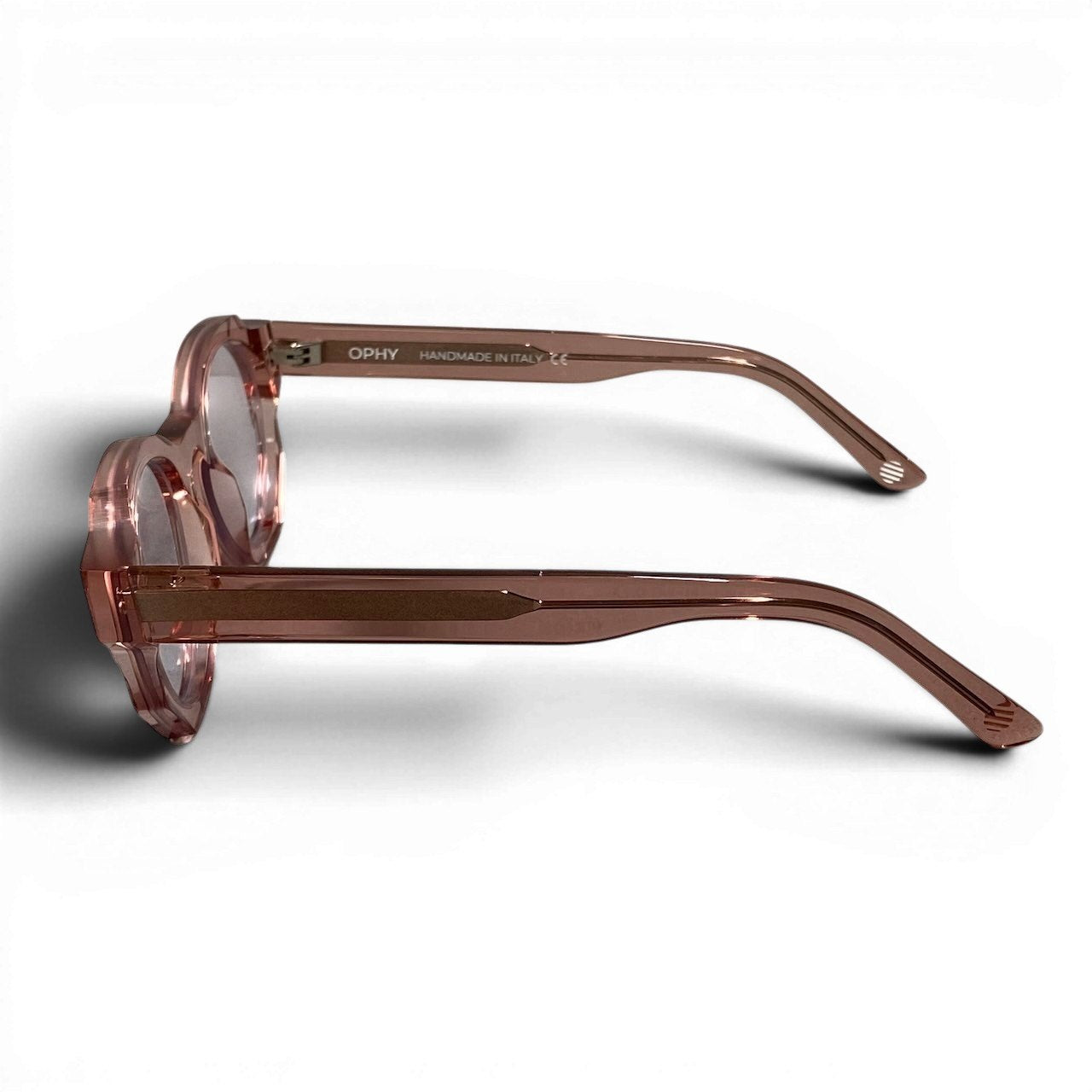 e4 OPHY オフィ EYEWEAR GROOVE アイウェア クリアフレーム 眼鏡 メガネ 48□21 145 クリアピンク メンズ 紳士用k02i