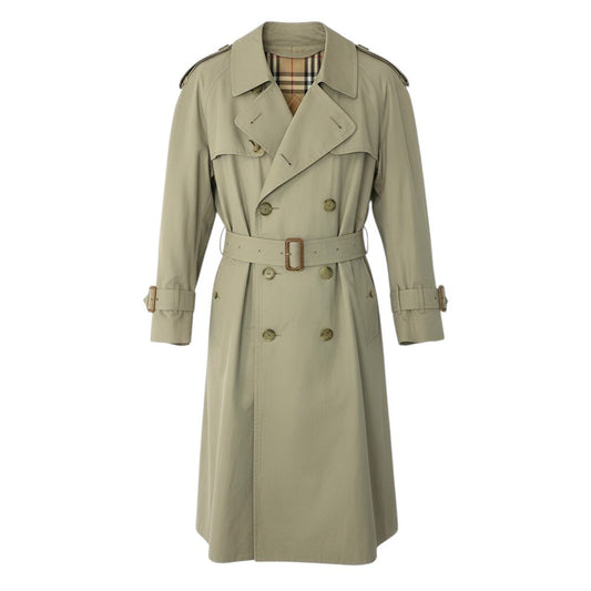 49d5 【英国製】BURBERRYS ヴィンテージ バーバリーズ 中綿キルティングライナー付き ステンカラーコート サイズXL程度 ベージュ メンズ アウター コートk02i