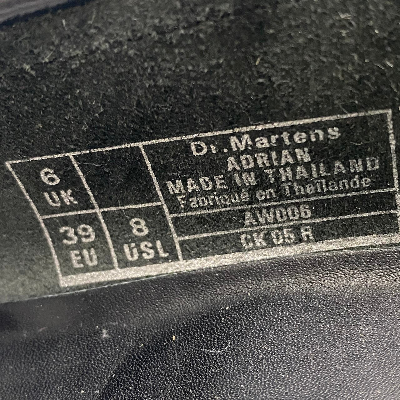 4e27 Dr.Martens ドクターマーチン ADRIAN エイドリアン タッセルローファー バイカラー イエローステッチ 21426009 UK6 ブラック ホワイト レザーo07t