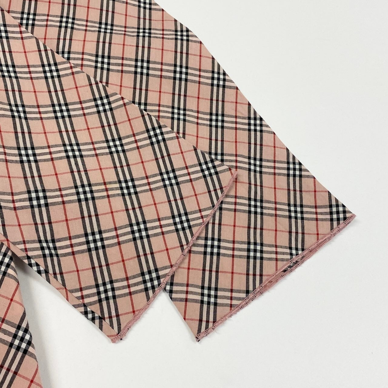 Ic27 BURBERRY LONDON バーバリーロンドン ノバチェック ギャザースクエアネックブラウス ブラウスカットソー トップス 38サイズ ベージュ コットン100％ レディース 女性用u02t