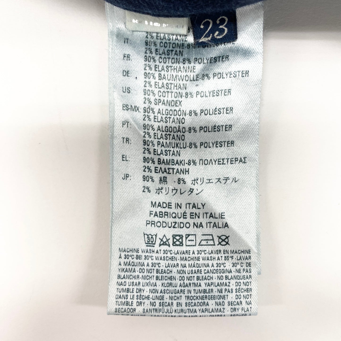 21i29 DIESEL ディーゼル ストレッチ スウェットデニム ジョグジーンズ ヴィンテージ加工 Rizzo-Ne 0676F 23サイズ インディゴ メンズo07t