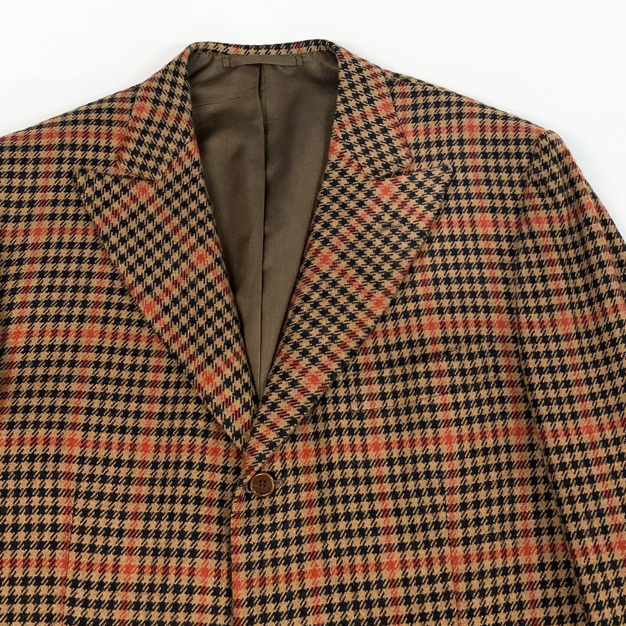 36L10 Tindaro dDe Ruca ティンダロ デ ルカ サルトリア ミラネーゼ 3B テーラードジャケット 英国スタイル サイズXXL相当 メンズ 男性用 ビスポーク 2005k02i