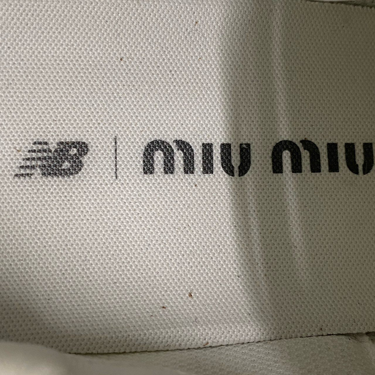 b2 miu miu × NEW BALANCE ミュウミュウ ニューバランス 530SL ローカットスニーカー サイズ43 シルバー メンズ 男性用 靴 スニーカーk02i