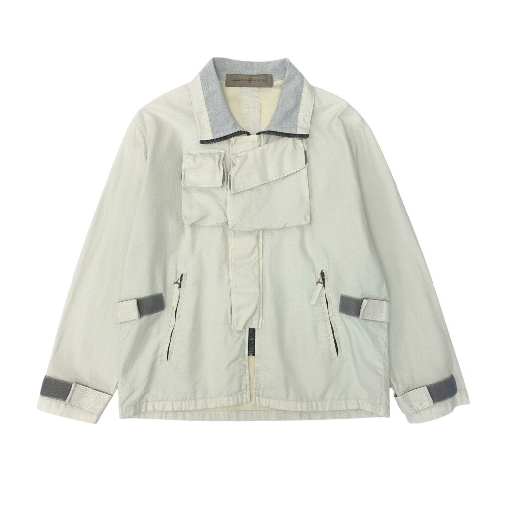 42b27 MASSIMO OSTI マッシモオスティ Techweear テックウェア サイズ46 ホワイト Tactical Jacket タクティカルジャケットt18r