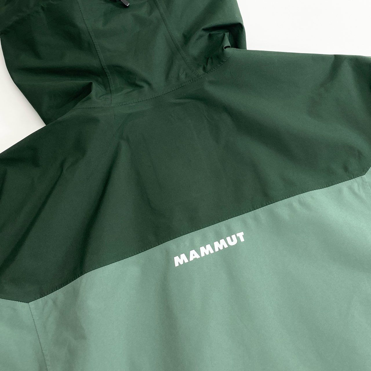 50c23 MAMMUT マムート CONVEY TOUR HS HOODED JACKET ハードシェル  L グリーン GORE-TEX 2.5 ゴアテックス アウトドア