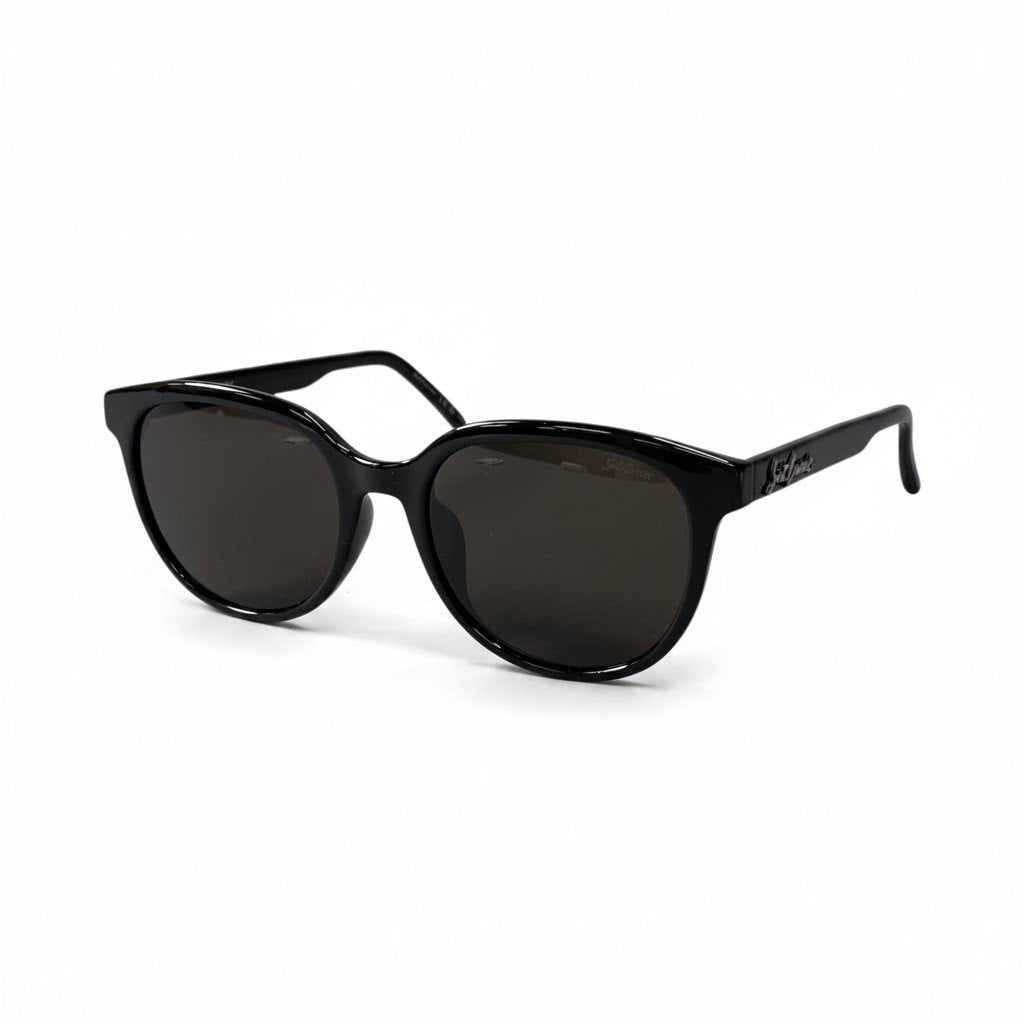 g11 《極美品》 SAINT LAURENT サンローラン レターリングロゴ サングラス Letterring Logo Sunglasses SL317 55□20 ブラック ソフトケース付t18r