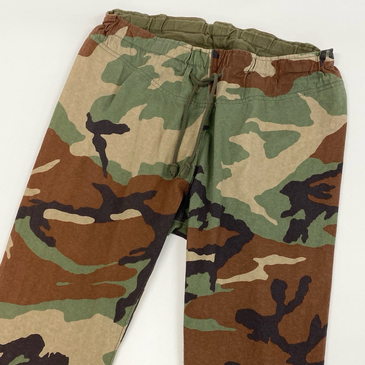 35i9 eYe JUNYA WATANABE MAN アイジュンヤワタナベマン コムデギャルソン イージーパンツ ボトムス カモフラージュ柄 カモ 迷彩 WN-T902 Lサイズ カーキ系 コットン メンズk02i