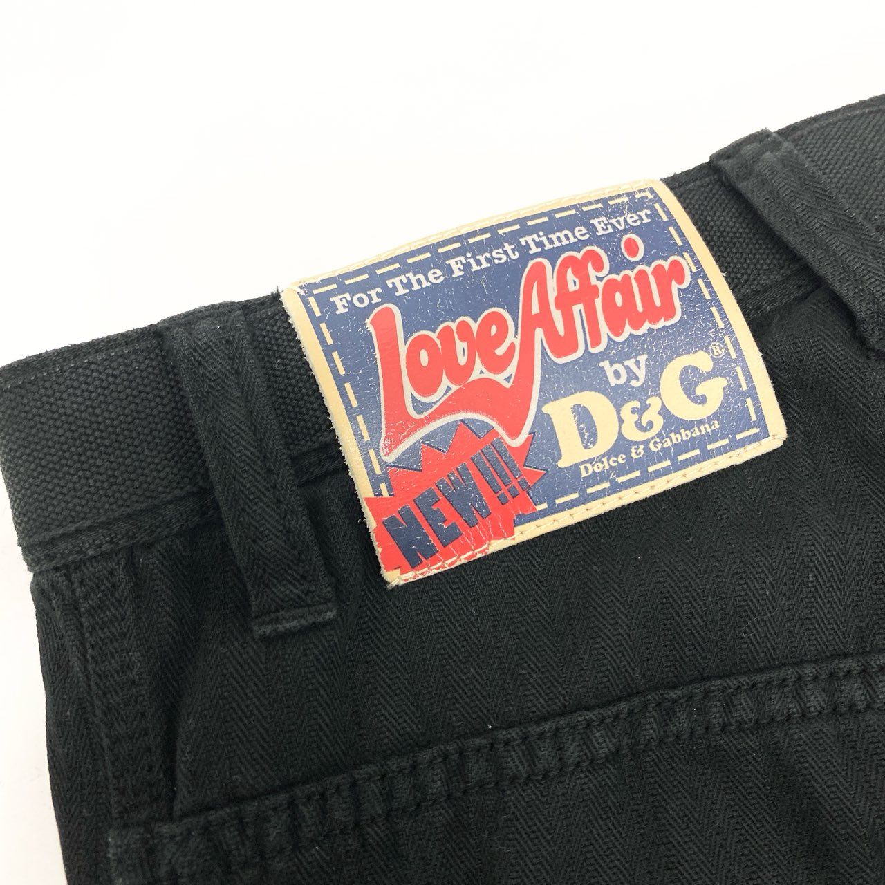 30K18 DOLCE&GABBANA ドルチェアンドガッバーナ マルチジップポケットパンツ カーゴパンツ  ボタンフライ ボトム 30/44サイズ ブラック メンズu02t