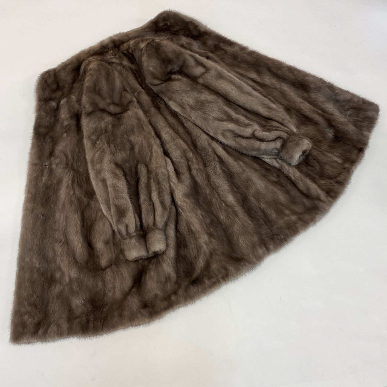 40j29 《美品》 AMERICAN FUR AWARDS アメリカン ファー アワード 四つ星 ブルーアイリスミンク ロングコート F 本毛皮 リアルファー MINK FUR 最高級毛皮 毛質◎ 毛並み◎t18r