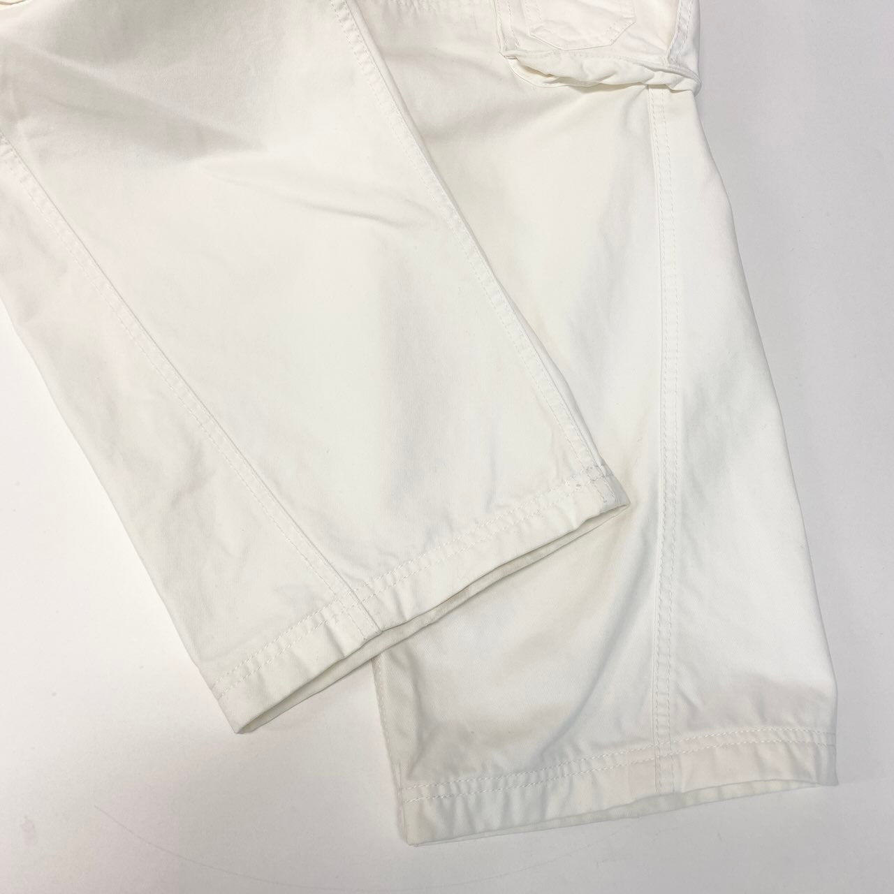 11c29 DOLCE&GABBANA ドルチェアンドガッパーナ 00`s Y2K vintage ギミックパンツ カーゴパンツ ボトムス メンズ 紳士服 イタリア製 44 ホワイトk02i