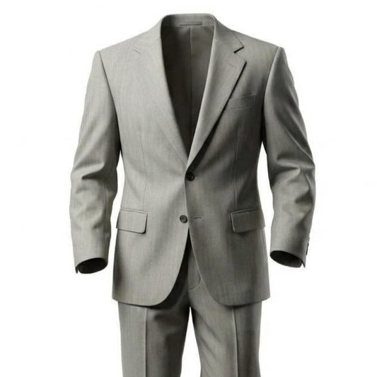 22l28 BURBERRY LONDON バーバリーロンドン スーツセットアップ テーラードジャケット スラックスパンツ 94-84-165 AB4 グレー系 メンズ 男性用o07t