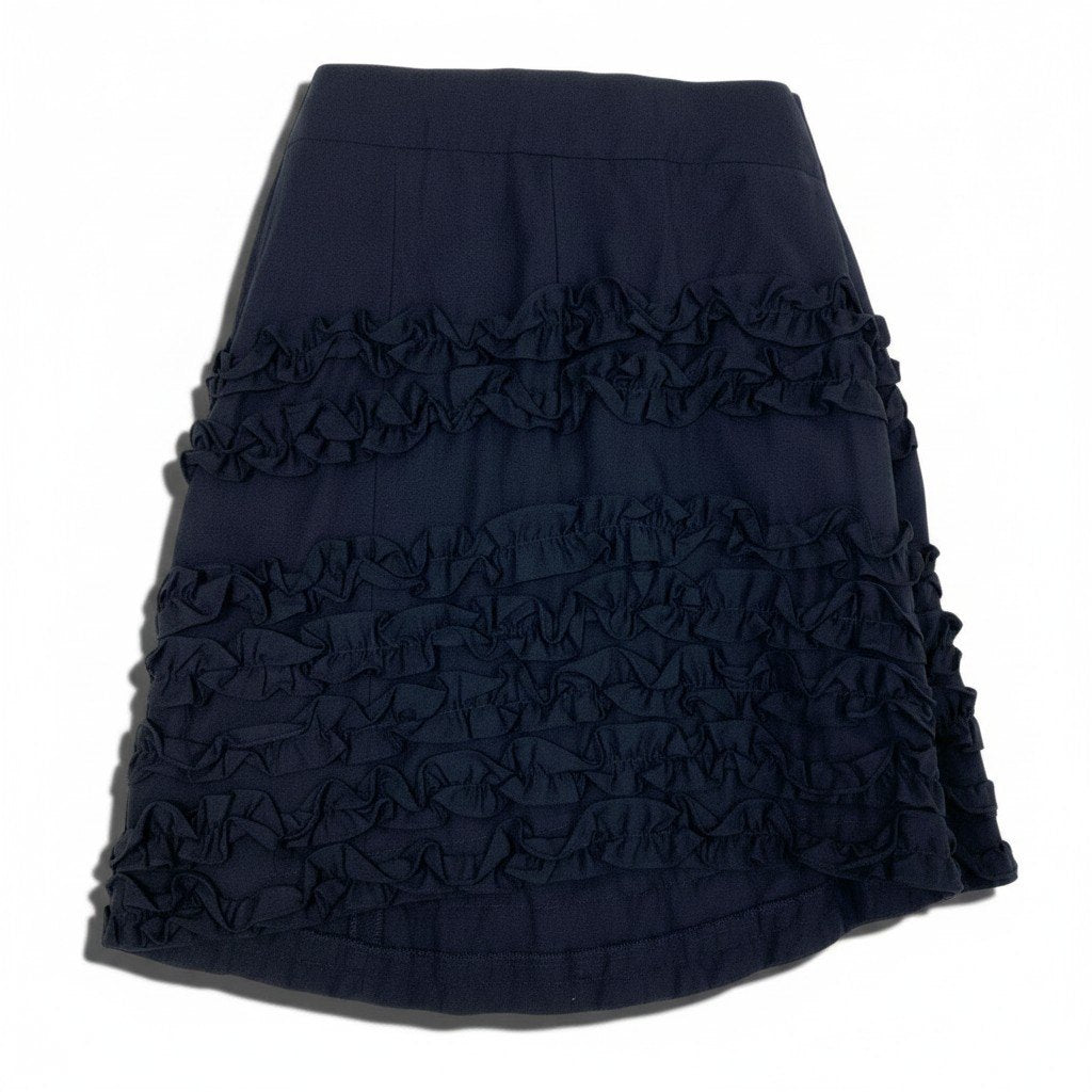 Af27 COMME des GARCONS コムデギャルソン 90s ヴィンテージ レーススカート 90s Vintage Lace Skirt サイズF ブラックt18r