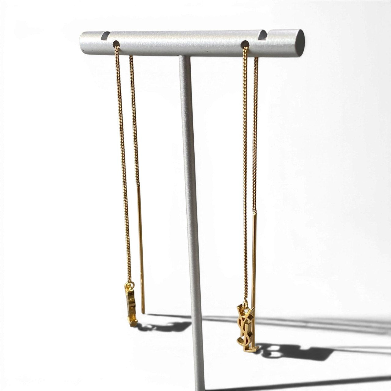 d16 SAINT LAURENT サンローラン カサンドラ YSLロゴ オピウム ロング