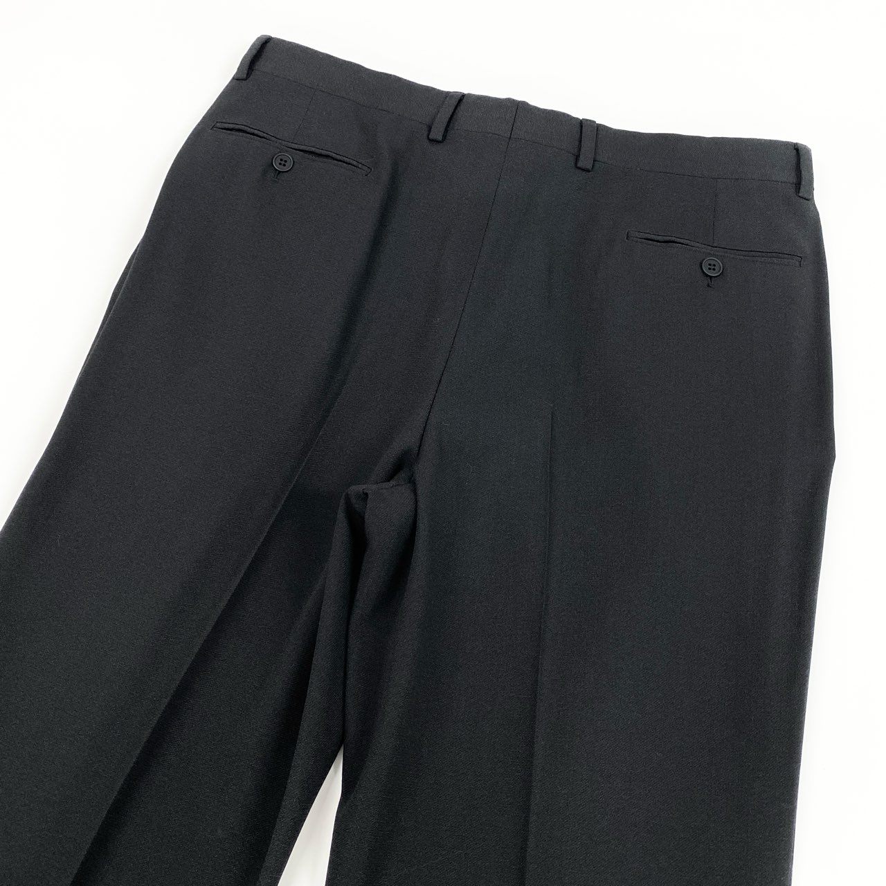 3d15 ARMANI COLLEZIONI アルマーニコレッツォーニ セットアップスーツ シングルスーツ フォーマル ビジネス サイズ54/R ブラック 無地 メンズ 紳士服o07t