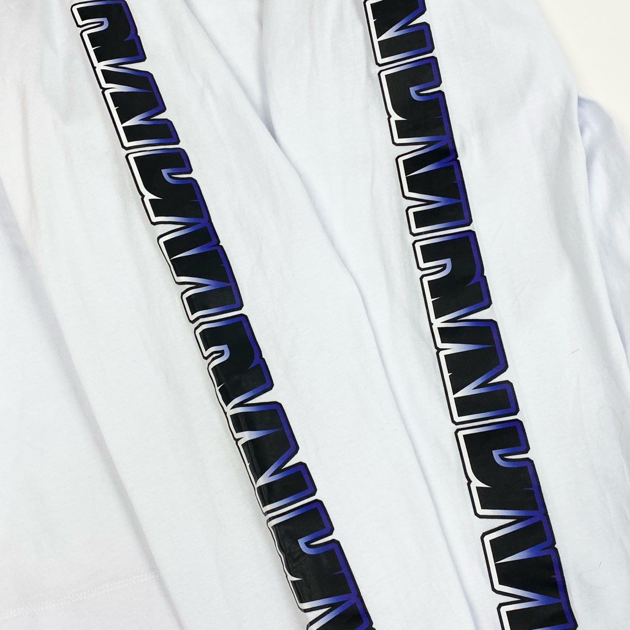 27a23 DRIES VAN NOTEN ドリスヴァンノッテン 23SS Wing Long Sleeve Tee ロンT サイズS ホワイト HEGLAND PR EMB M.K.JERSEYt18r