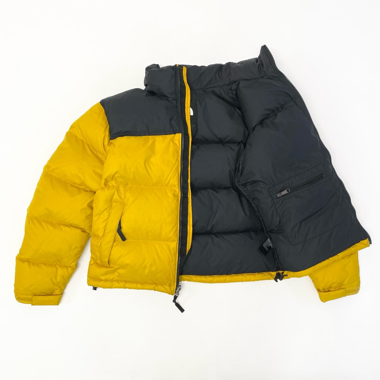 59c5 THE NORTH FACE ザ ノースフェイス 1996 レトロヌプシ ダウンジャケット NF0A3C8D サイズS オレンジ ブラック メンズ 男性用 アウターk02i