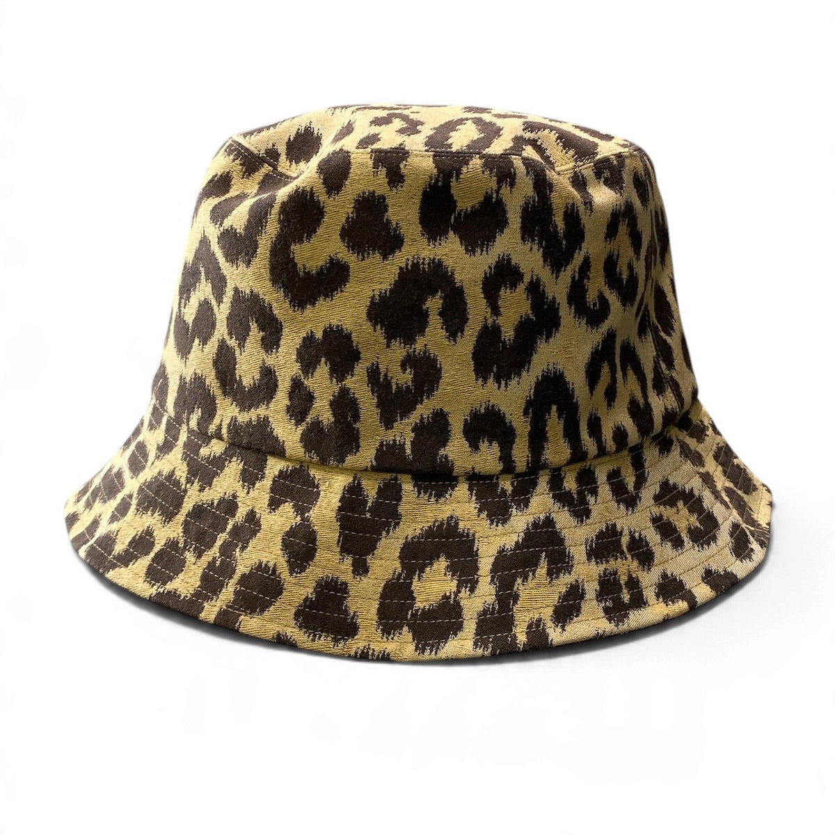 j15 【極美品】 Christian Dior クリスチャンディオール リバーシブル バケットハット レオパード トロッター サイズ58 ベージュ系 レディース