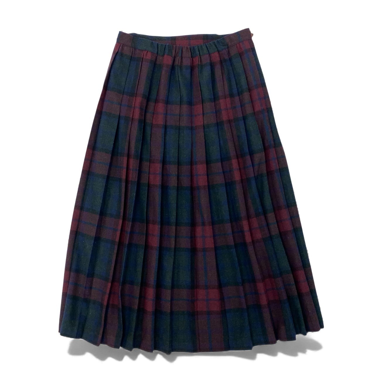 23L8 O’NEIL OF DUBLIN オニールオブダブリン 定番 チェック柄 巻きスカート ロングスカート クリップ付き 12 レッド グリーン レディース 女性用u02t