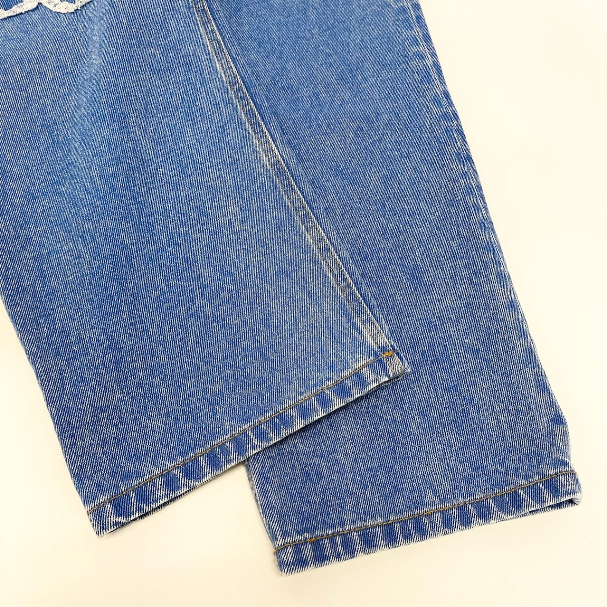 e8 《未使用品》 MARNI マルニ 25SS ボーイフレンド フラワー デニムパンツ SS25 Boy Friend Flour Denim Pants サイズ40 ブルー タグ付t18r