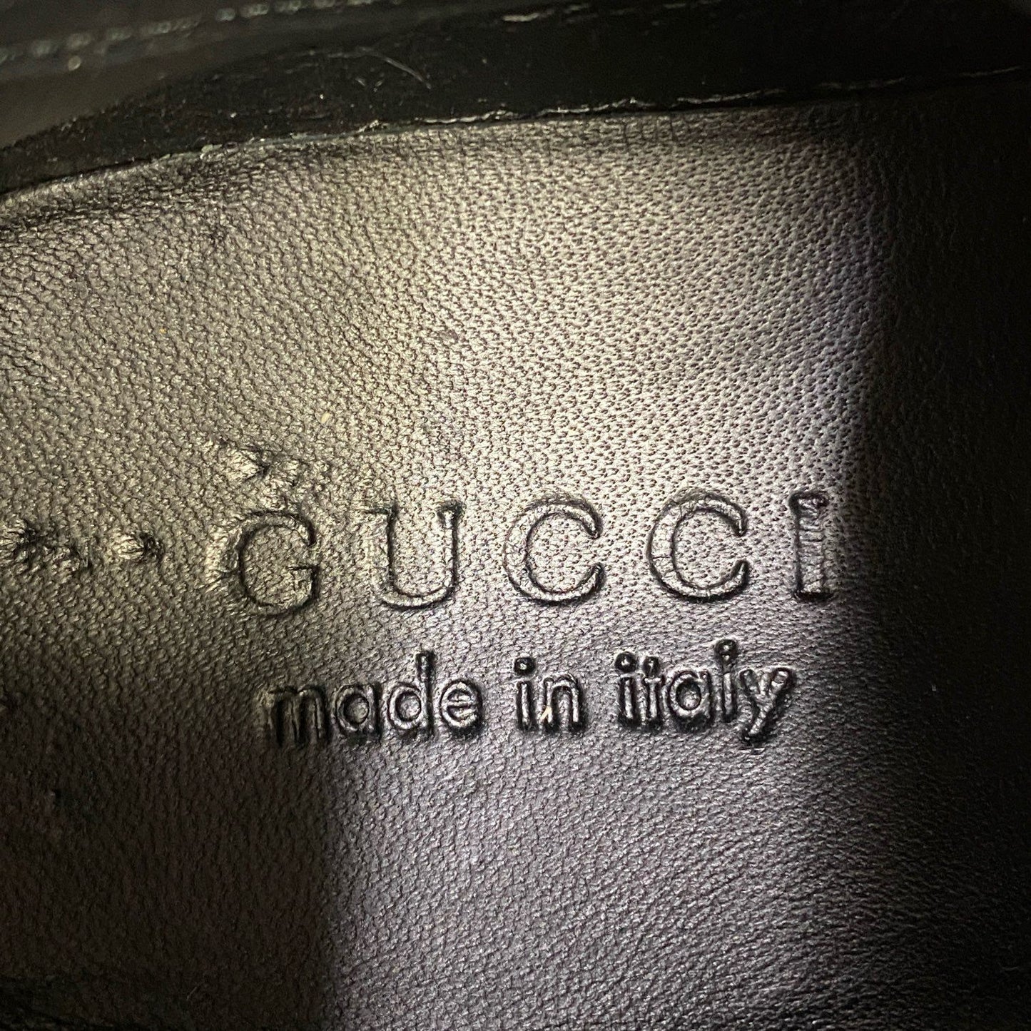 3i30 《美品》 GUCCI グッチ Blind for LOVE シュリーライン タイガーヘッド ハイカットスニーカー シューズ 449992 5サイズ ブラック カーフレザー メンズt18r