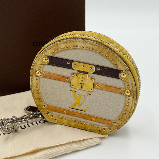h21《美品》 LOUIS VUITTON ルイヴィトン マイクロ ボワット シャポー コインケース M52747 新宿伊勢丹限定 財布 箱付きt18r