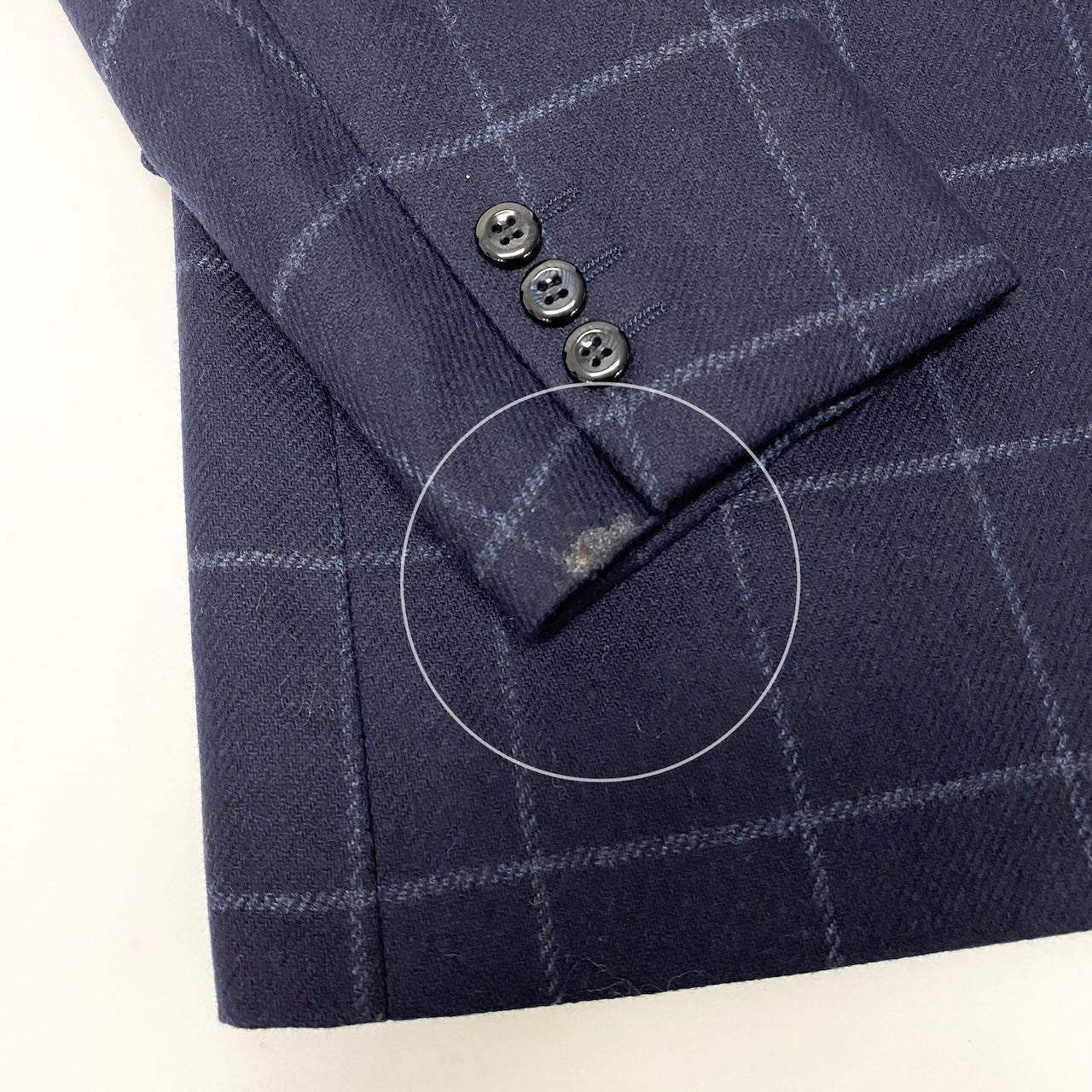 65e7 dunhill ダンヒル テーラードジャケット 背抜き チェック柄 ネイビー メンズ 紳士服u02t