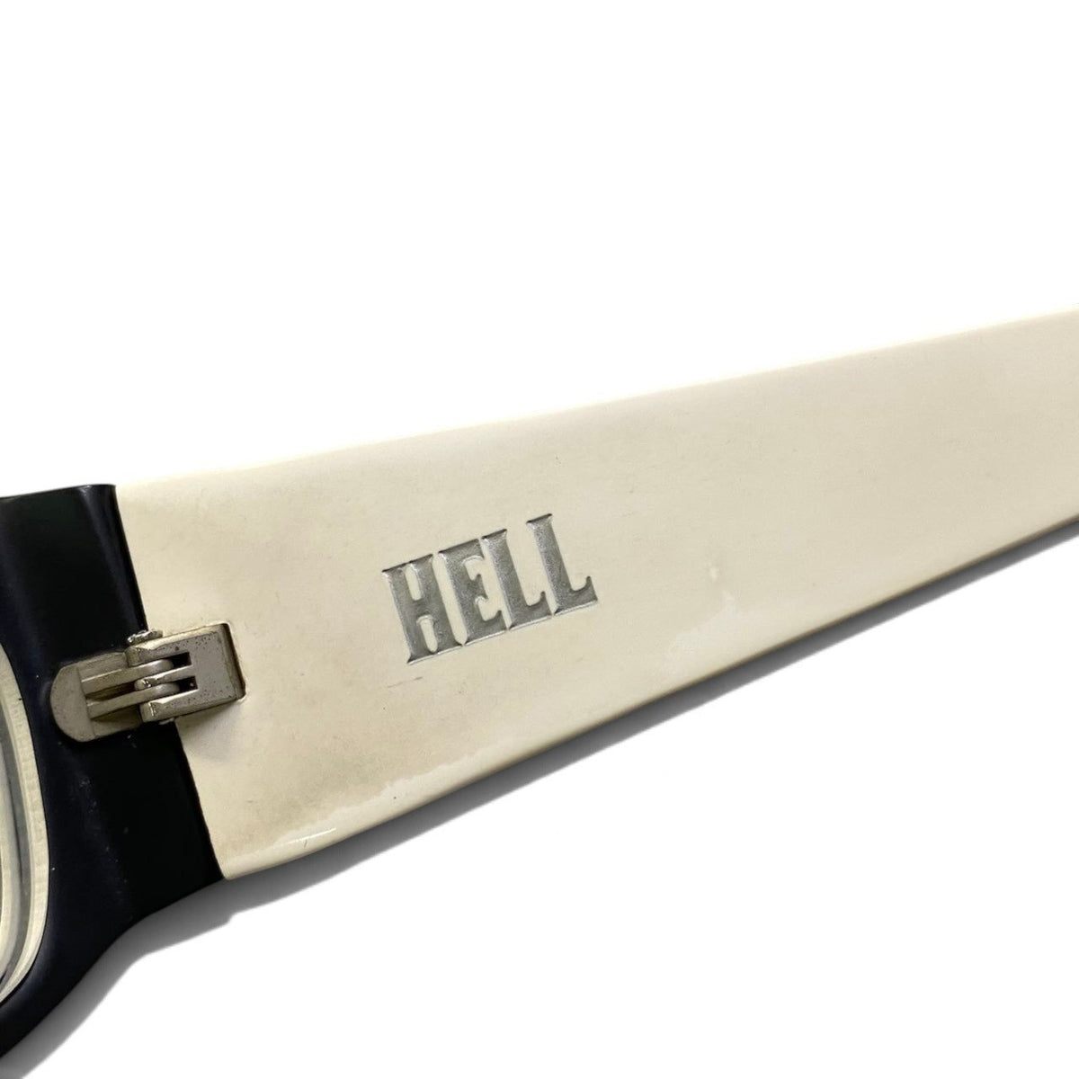 j2 MonkeyFlip モンキーフリップ HELLCAT クレーター加工 アイウェア 眼鏡 ブラック ホワイト メンズ 男性用u02t