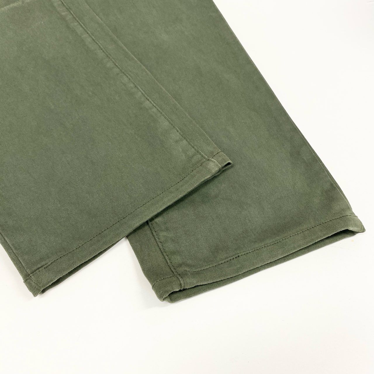 5i12 Ermenegildo Zegna エルメネジルドゼニア トラウザーズパンツ スラックスパンツ ボトムス ５ポケット 30 グリーン ストレッチ素材 メンズ Z ZEGNAu02t