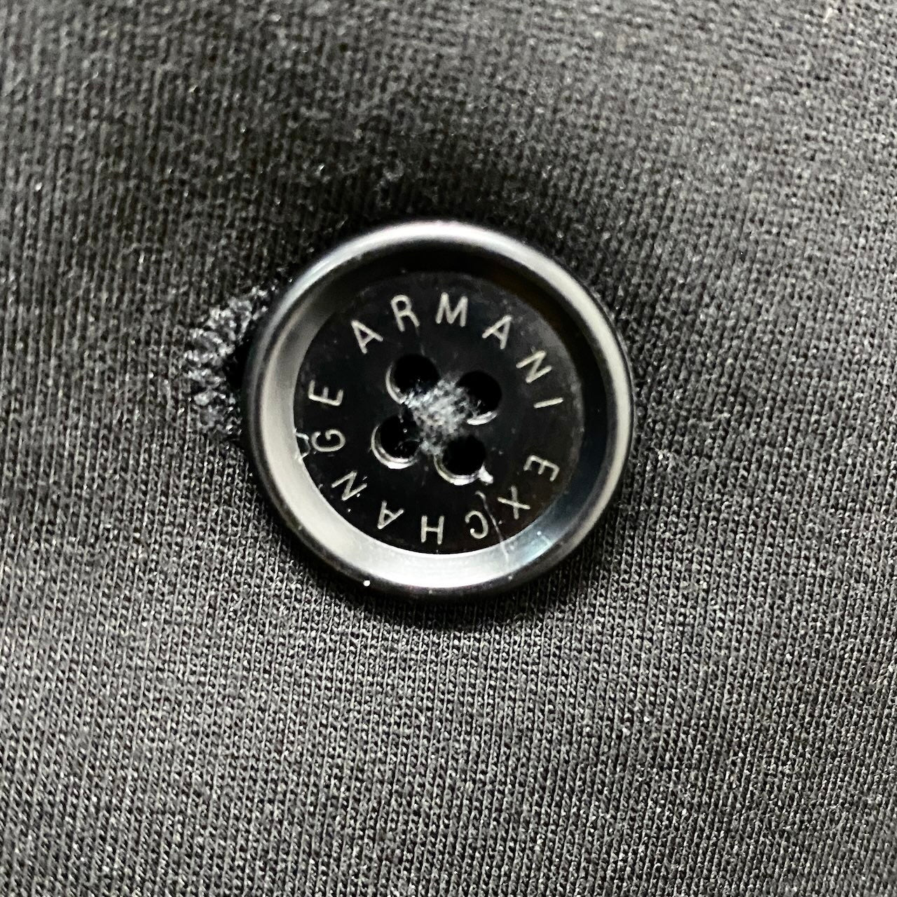 60f17 ARMANI EXCHANGE アルマーニエクスチェンジ テーラードジャケット アンコンジャケット ストレッチ サイズM ブラック メンズ 紳士服o07t