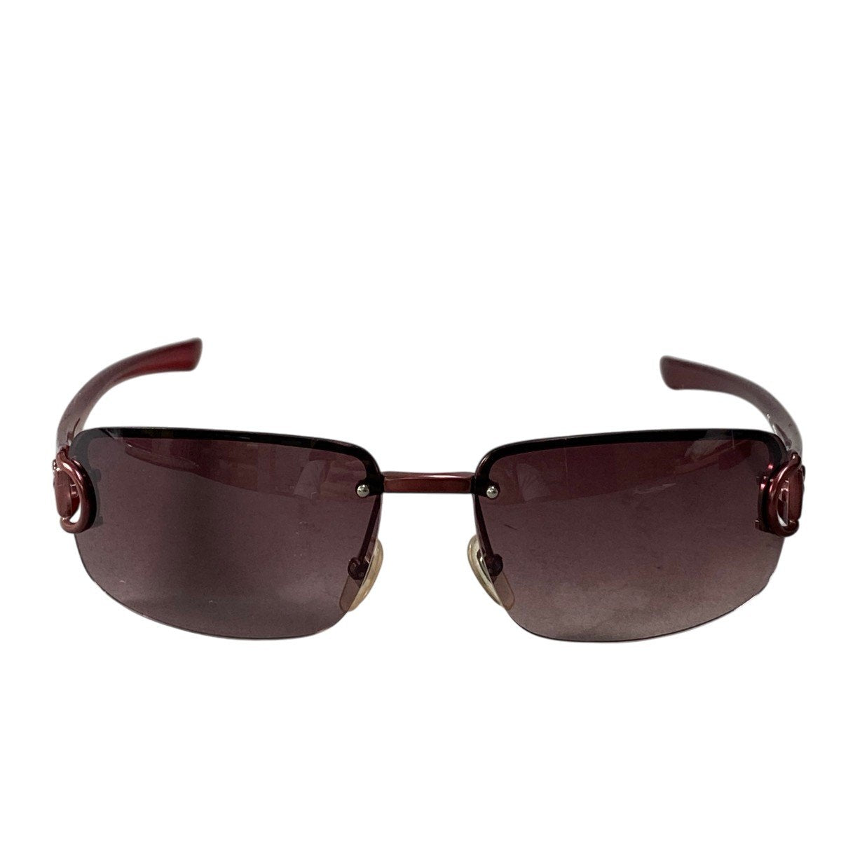 g31 GUCCI ホースビット リムレスサングラス アイウェア イタリア製 GG2744/F/S 62□15 130 ボルドー レディース 女性用ta1