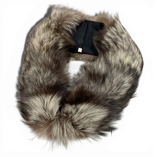 a21【美品】 SAGA FOX 銀サガ シルバーフォックス フォックスファー Fox Fur ティペット マフラー レディース 女性用 最高級毛皮 本毛皮u02t