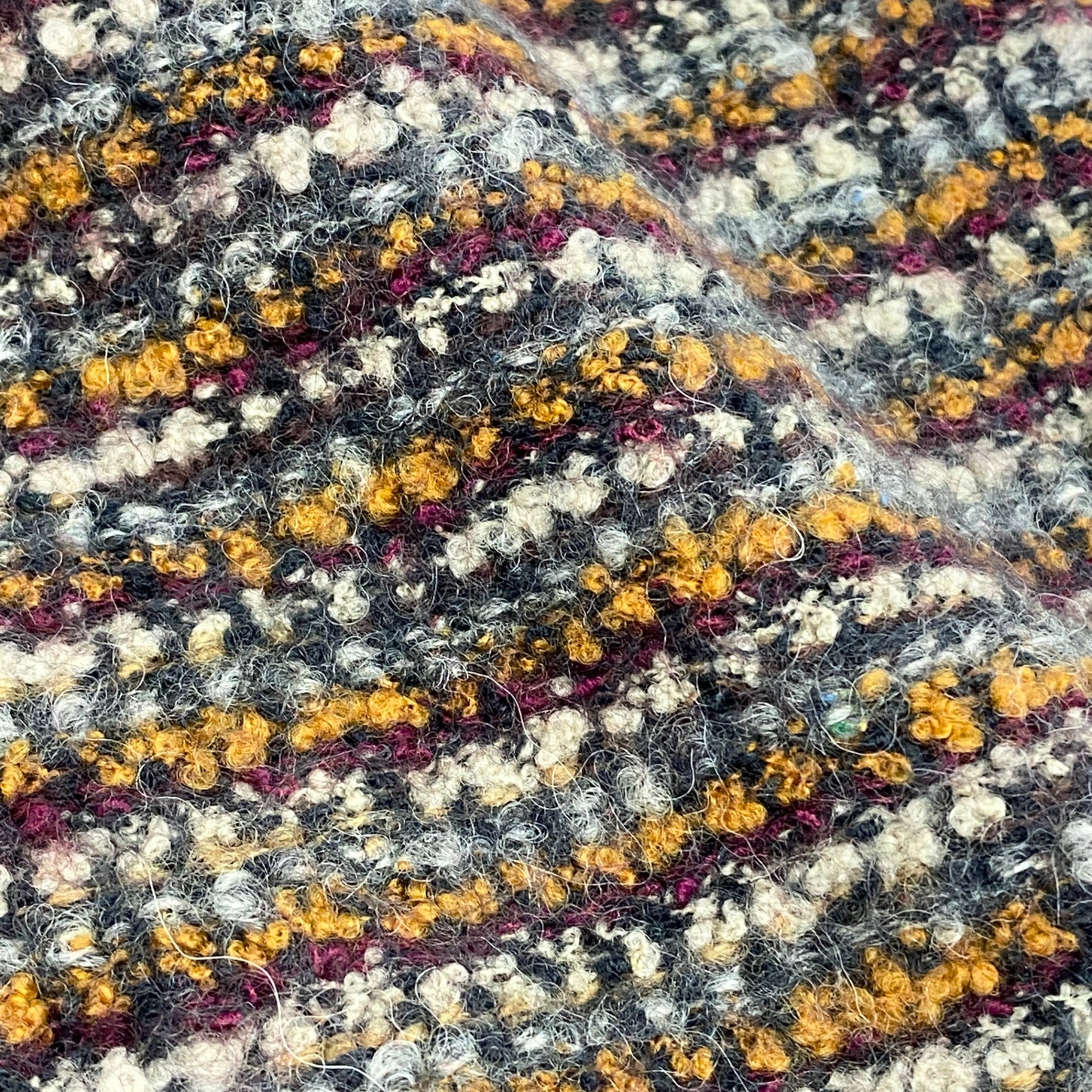 16h9《美品》MISSONI ミッソーニ ニットジャケット ニットコート ボーダー ファー イタリア製 92 マルチカラー レディースu02t