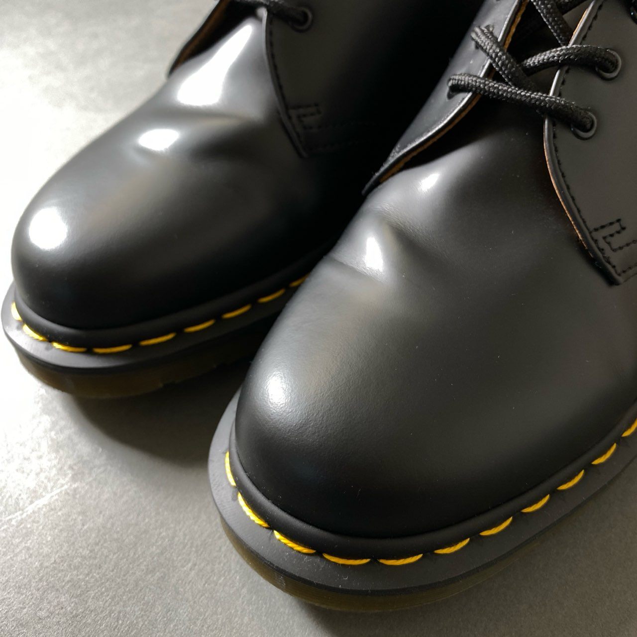 8g28 Dr.Martens ドクターマーチン ３ホールブーツ レザーシューズ 1461 59 US9 ブラック レザー メンズ 男性用 靴