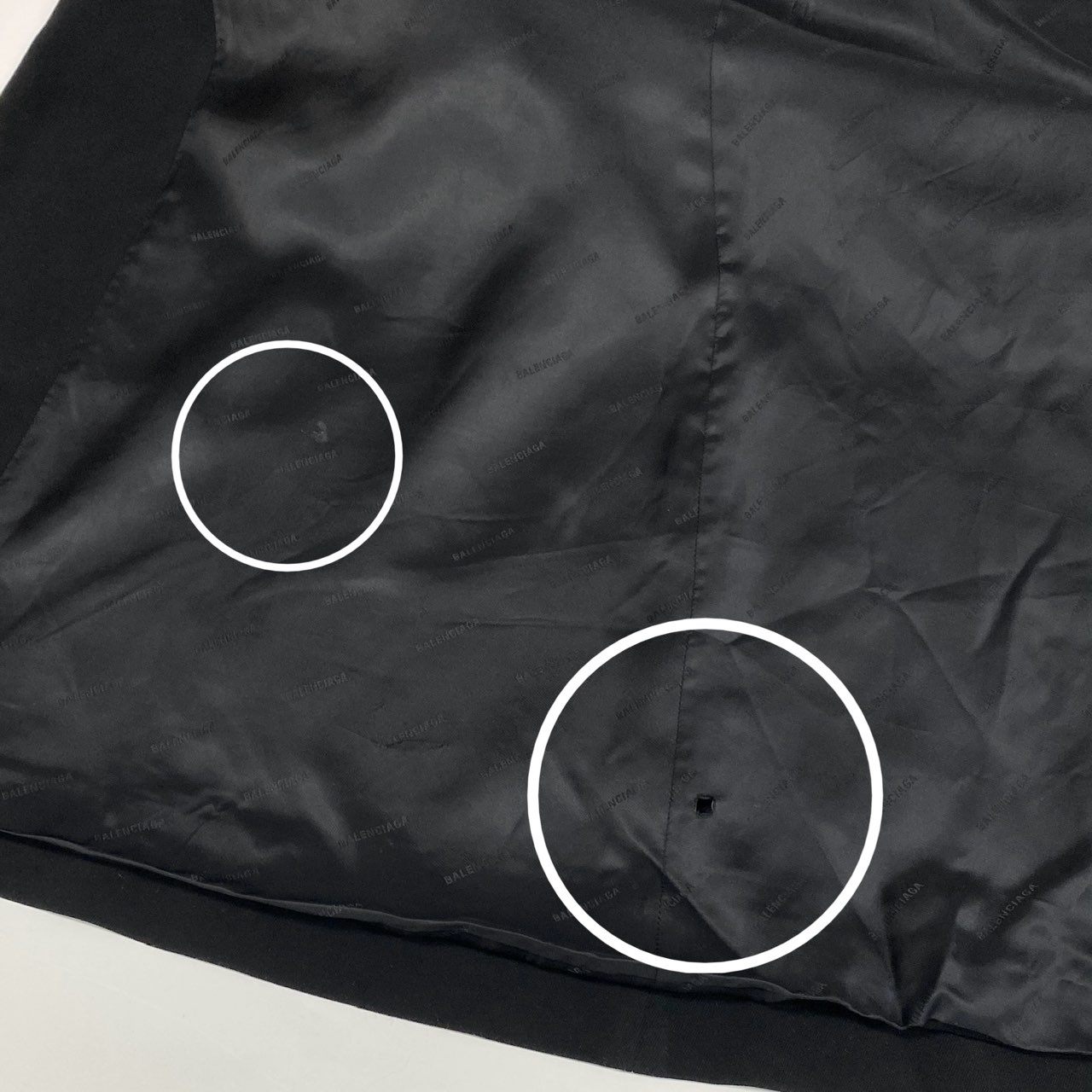 Mc18  BALENCIAGA バレンシアガ 2020年 フーデット ロングコート ローブコート ボタンレス イタリア製 メンズ 紳士服 サイズ46 無地 ブラックk02i