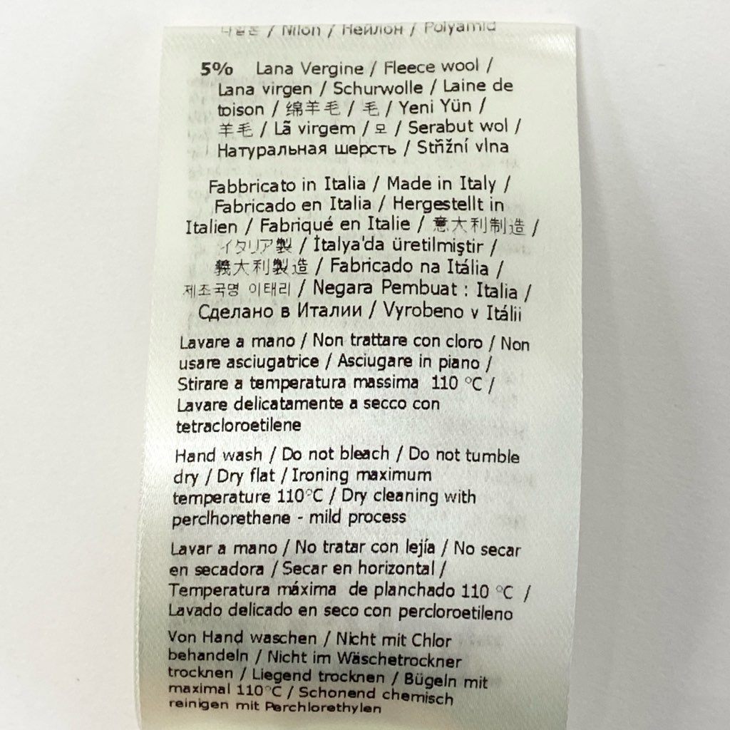 29a9 FENDI フェンディ 22年 モヘアニット ロングスリーブ セーター 総柄 ローゲージニット ハイネック レディース 女性用 38 マルチカラーo07t