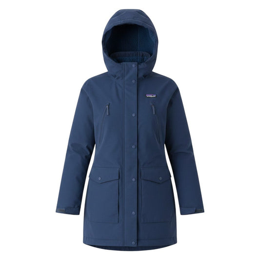 20g29 Patagonia パタゴニア Tres 3-in-1 Parka ダウンジャケット ライナー取外し可  68030 XL 14 ネイビー ガールズ レディース 女性用t18r