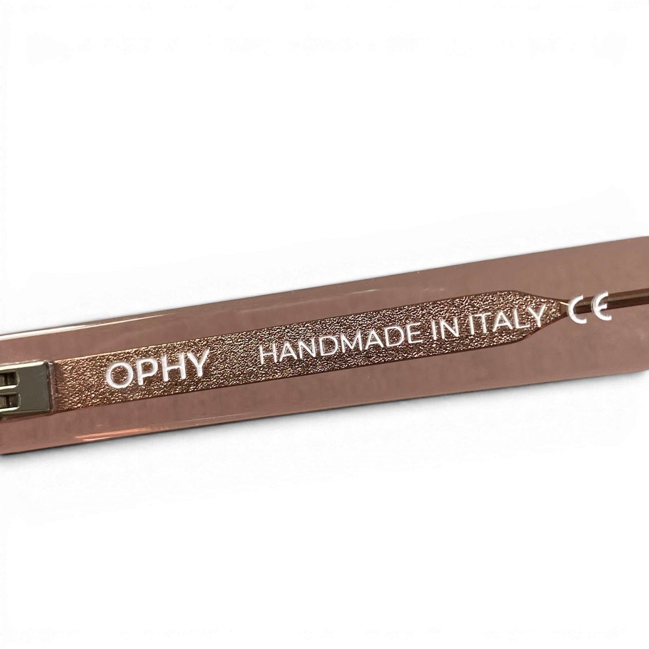 e4 OPHY オフィ EYEWEAR GROOVE アイウェア クリアフレーム 眼鏡 メガネ 48□21 145 クリアピンク メンズ 紳士用k02i