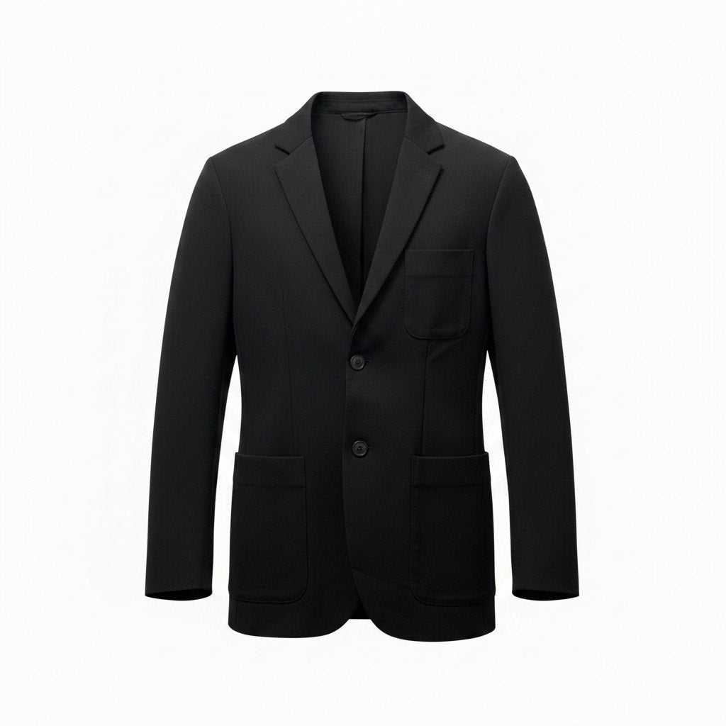 60f17 ARMANI EXCHANGE アルマーニエクスチェンジ テーラードジャケット アンコンジャケット ストレッチ サイズM ブラック メンズ 紳士服o07t