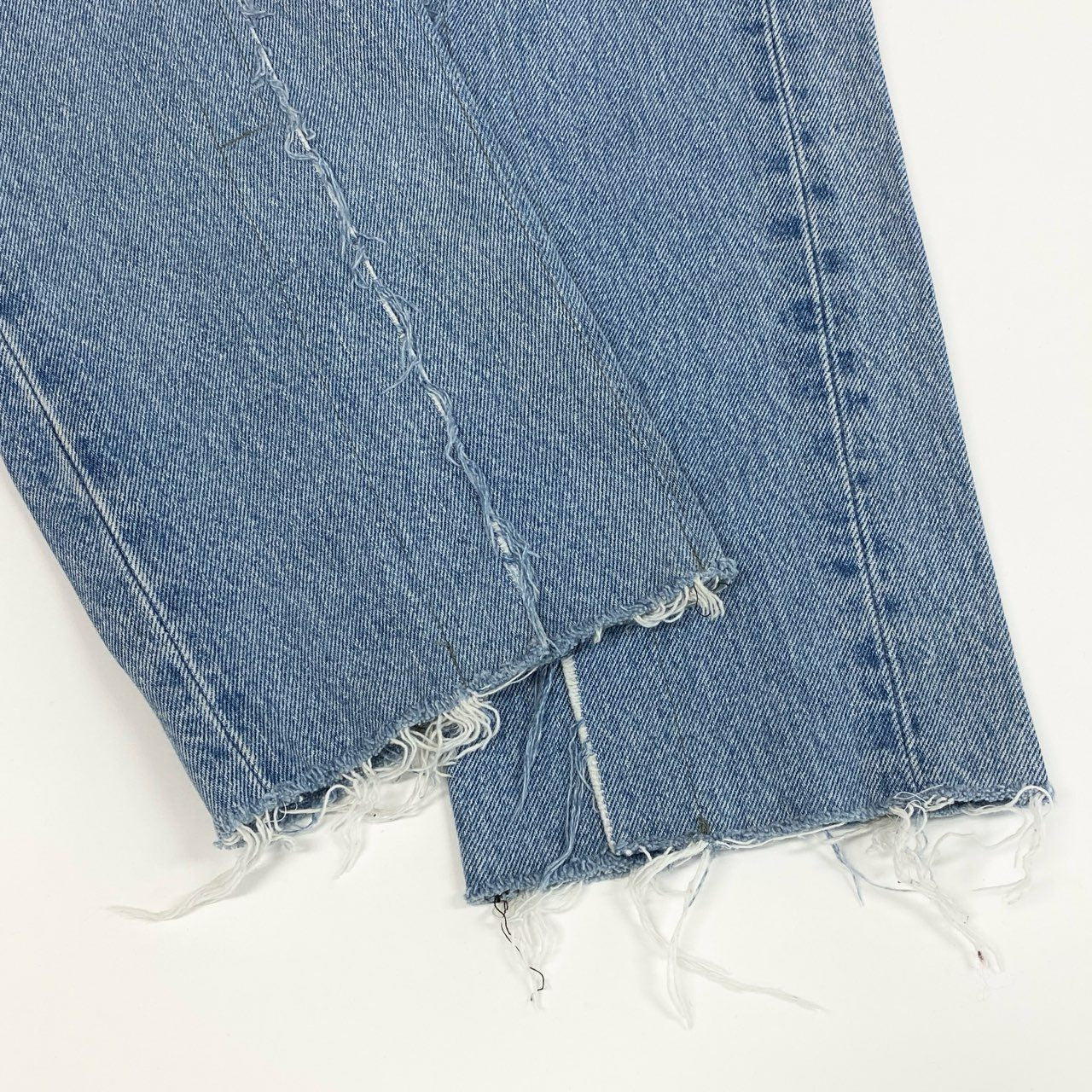 9j6 OLD PARK オールドパーク リーバイス再構築 デニムパンツ ボトムス ジーンズ カットオフ ドッキング リメイク 大きいサイズ XLサイズ インディゴ メンズo07t