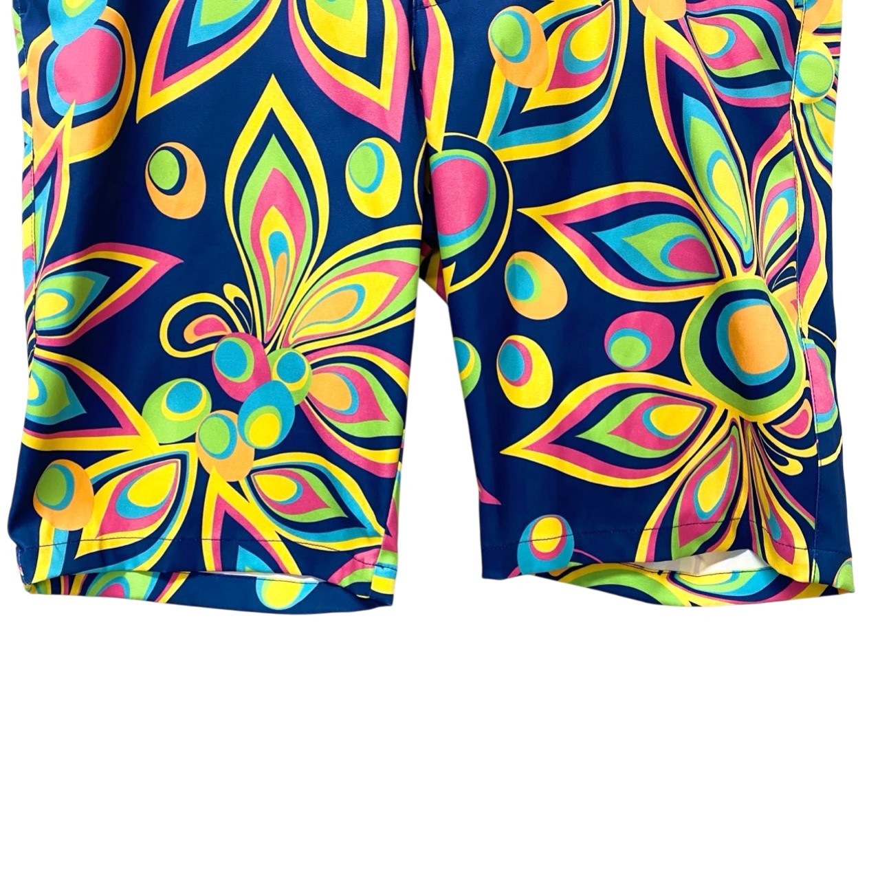 74c13 《極美品》 LOUD MOUTH ラウドマウス 半袖ポロシャツ ハーフパンツ 吸水速乾素材 XXL / LL マルチカラー ポリエステル ゴルフウェアu02t