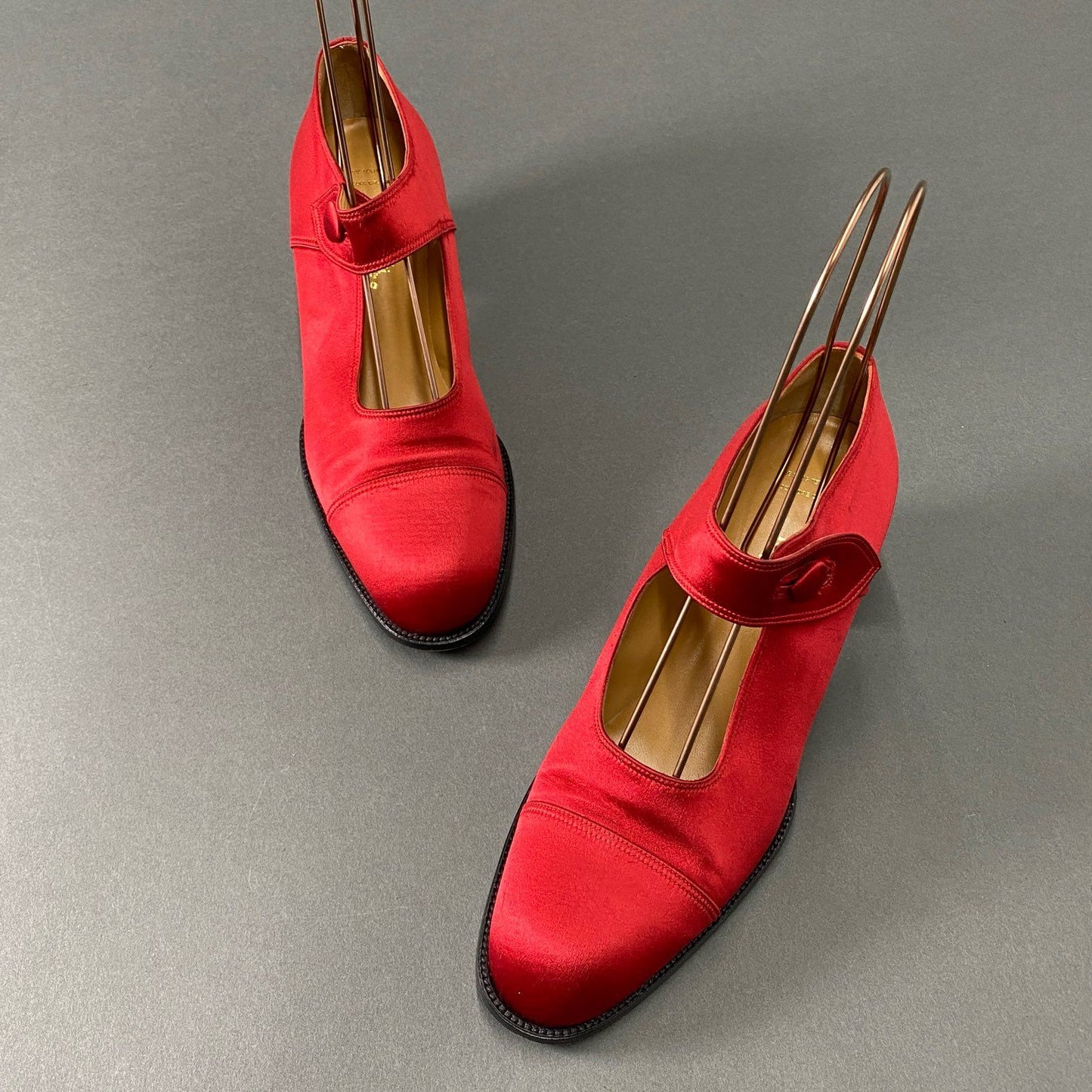 3d10 HERMES エルメス フラメンコシューズ 36 レッド パンプス イタリア製 キャップトゥ flamenco shoes レディース 婦人靴 靴