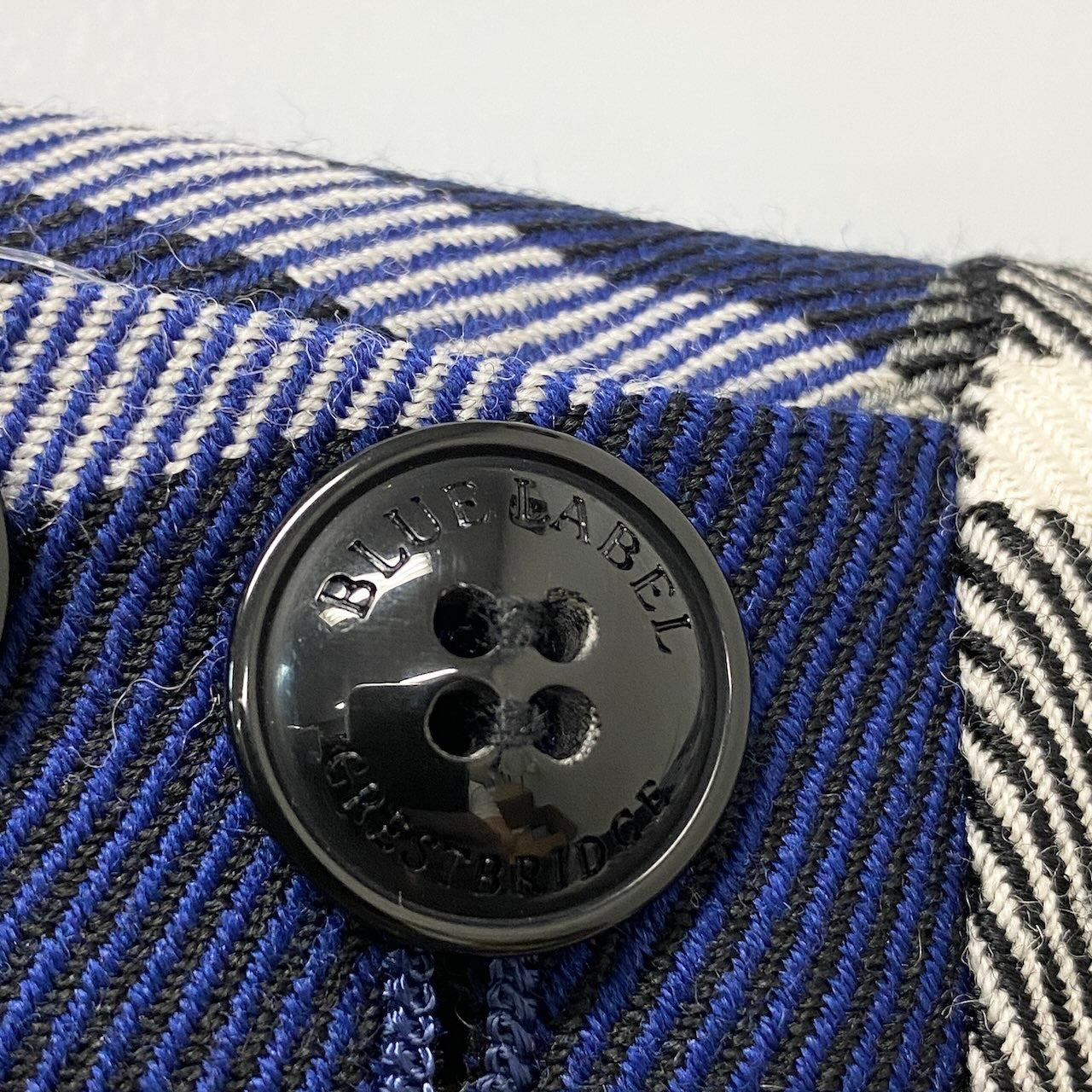 62g7 BLUE LABEL CRESTBRIDGE ブルーレーベル クレストブリッジ 七分袖 チェック柄ワンピース ウールワンピース サイズ40 マルチカラー レディース 女性用o07t