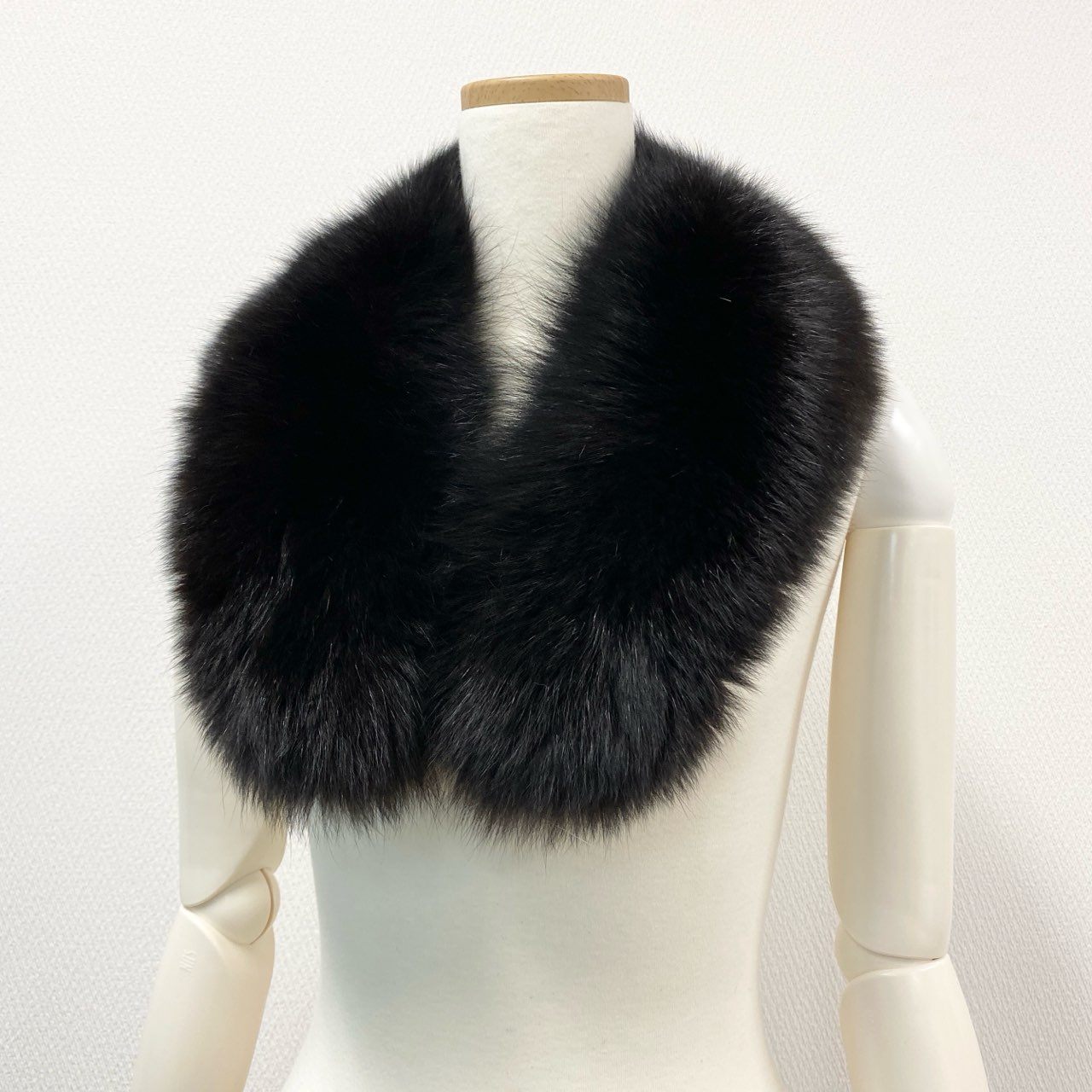 50k29 SAGA FOX サガフォックス 染めフォックス ティペット マフラー 衿巻き 和装 ダークブラウン フォックスファー レディースu02t