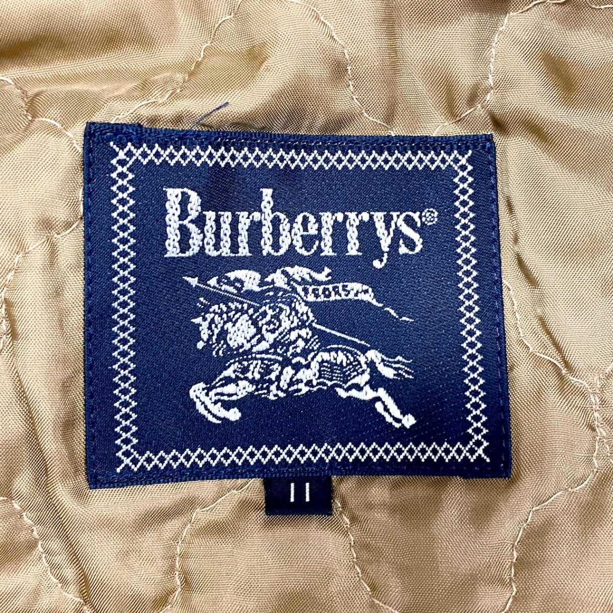 7f18 Burberrys バーバリーズ ウールジャケット ブルゾン チェック柄 11サイズ グリーン系 ウール100％ レディース 女性用u02t