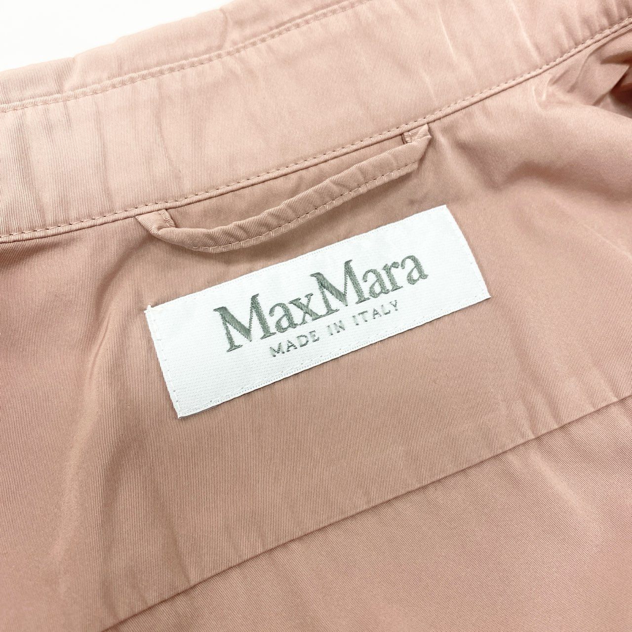 El27 Max Mara マックスマーラ 2024年 イタリア製 クロップドジャケット 長袖シャツ 身幅ゆったり○ レディース 女性用 40 ピンクk02i