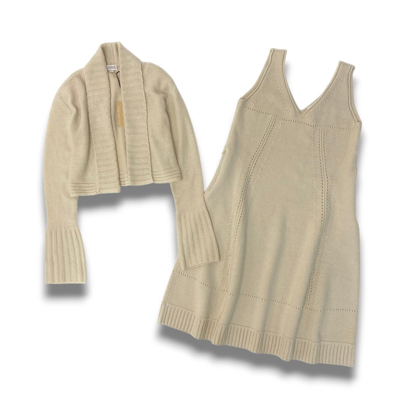 54c19 【タグ付】 FOXEY BOUTIQUE フォクシー カシミヤニット