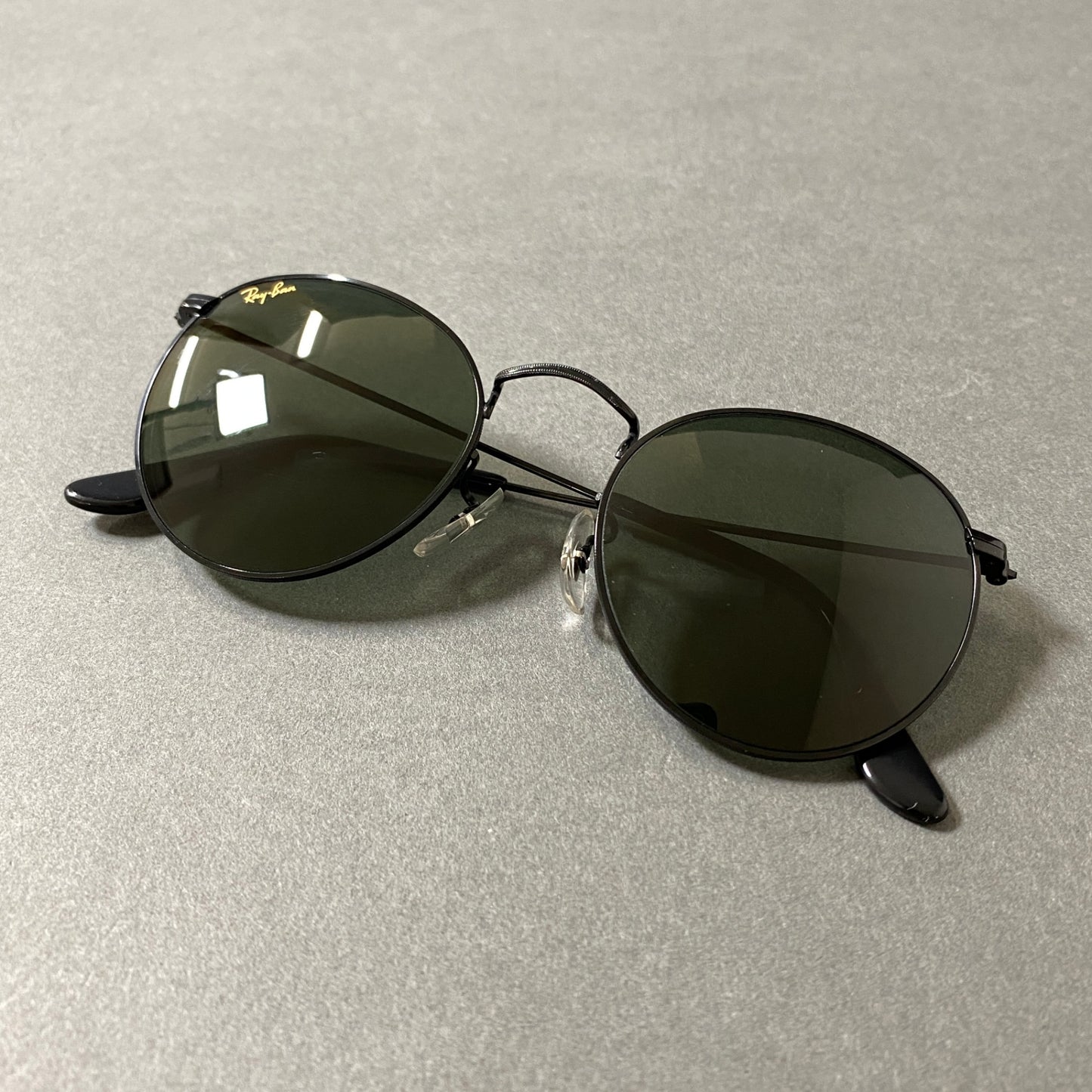 2f27 Ray Ban レイバン USA製 BOUSCH&LOMB ボシュロム サングラス ブラック アイウェア メガネ SUNGLASSES ソフトケース付