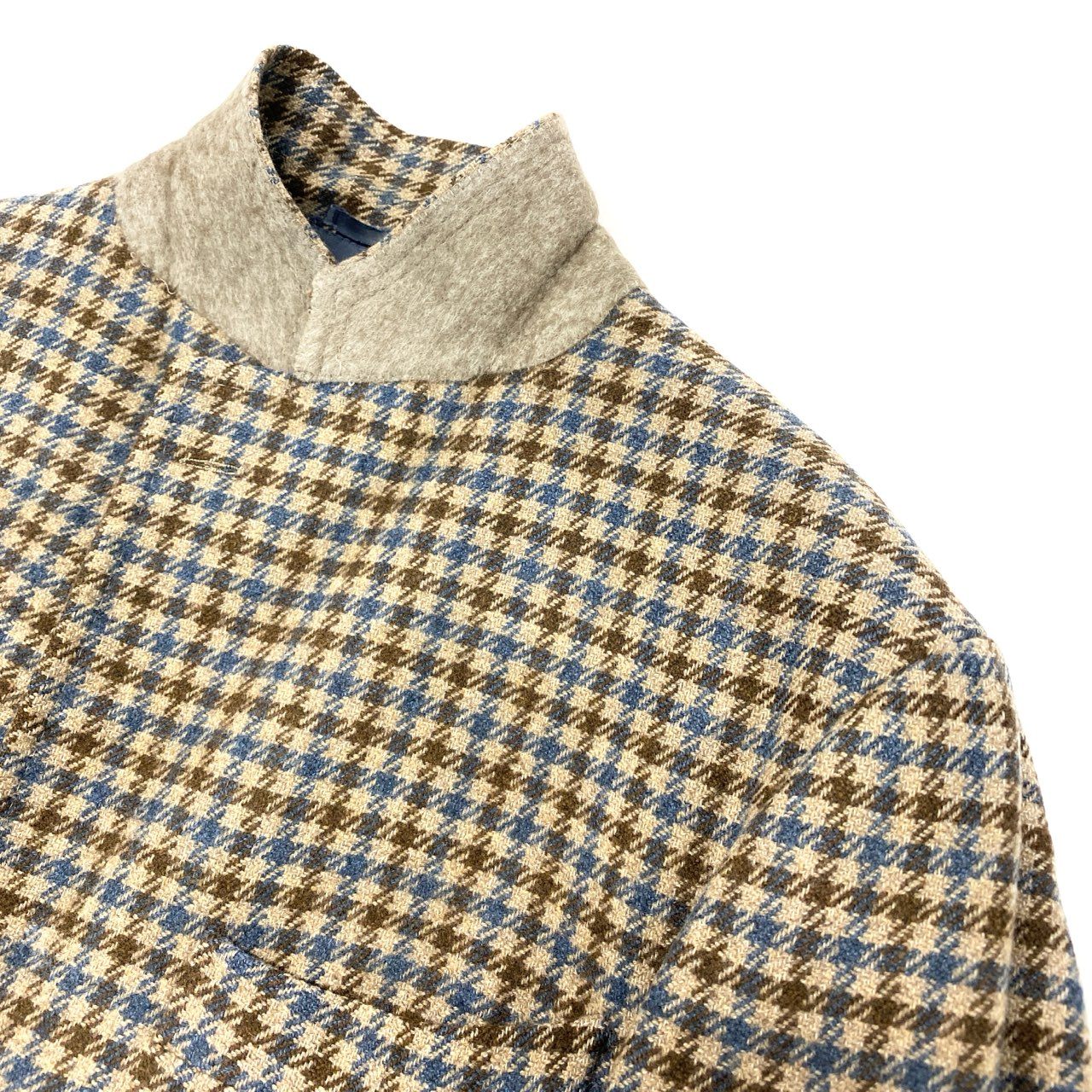 67L1 Belvest ベルベスト BEAMS F ビームスエフ イタリア製 テーラードジャケット シングル 3B ウールカシミヤ混 メンズ 紳士服  44 マルチカラーu02t