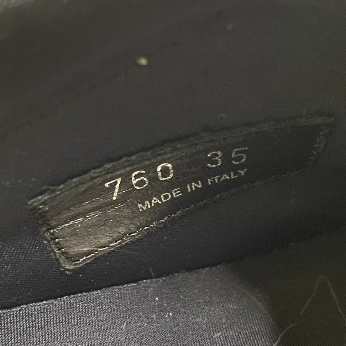 1i13 miu miu ミュウミュウ ロゴテープ グリッター スニーカー size 35 シルバー 厚底 シューズt18r